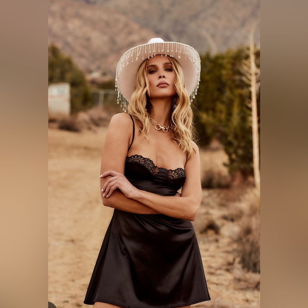 12th tribe Candice black mini slip dress (no longer in stock on their site!)